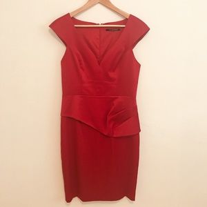 Red ‘Black Halo’ Dress size 10